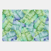 De Papier Cadeau Tropical Summer Palm Feuille Motif (Devant 2)