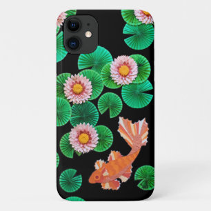 De papieren Koi Pond iPhone 11 Hoesje