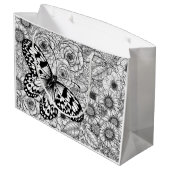 De papiermijttuin groot cadeauzakje (Achterkant Gekanteld)