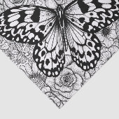 De papiermijttuin tissuepapier (Detail)