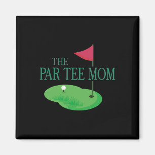De Par Tee Moeder Hole In One Golf Ouders Matching Magneet