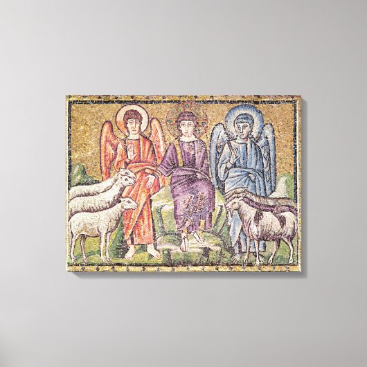 De Parable of the Good Shepherd Canvas Afdruk (Voorkant)