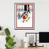 De parade  afdrukken poster (Thuiskantoor)