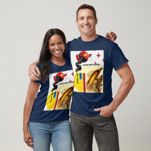 De paradijsvogel vertegenwoordigt mijn land t-shirt