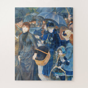 De paraplu's, Pierre Auguste Renoir Art Legpuzzel