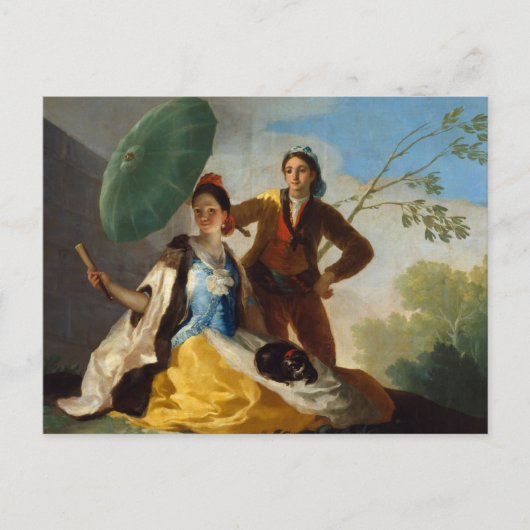 De parasol van Francisco Goya Briefkaart (Voorkant)