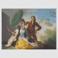 De parasol van Francisco Goya Tissue Paper