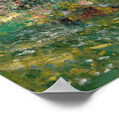 De Parc Monceau (1876) van Claude Monet Poster (Hoek)