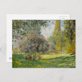 De Parc Monceau - Claude Monet Briefkaart (Voorkant / Achterkant)