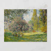 De Parc Monceau - Claude Monet Briefkaart (Voorkant)