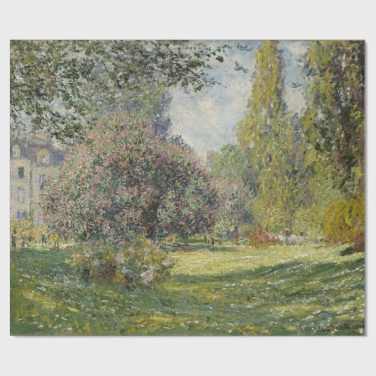 De Parc Monceau - Claude Monet Cadeaupapier (Vlak)