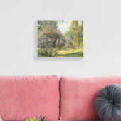 De Parc Monceau - Claude Monet Canvas Afdruk (Insitu (Woonkamer))