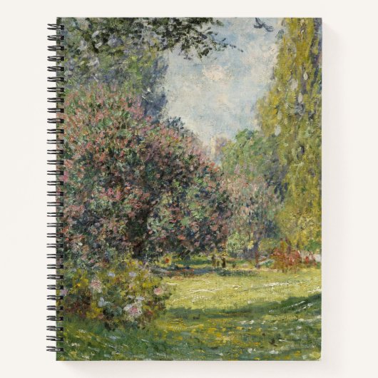 De Parc Monceau - Claude Monet Notitieboek (Voorkant)