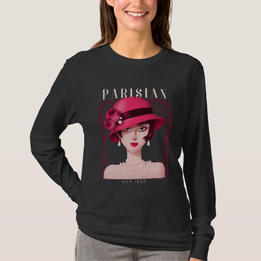 De Parijse T-shirt (Voorkant)