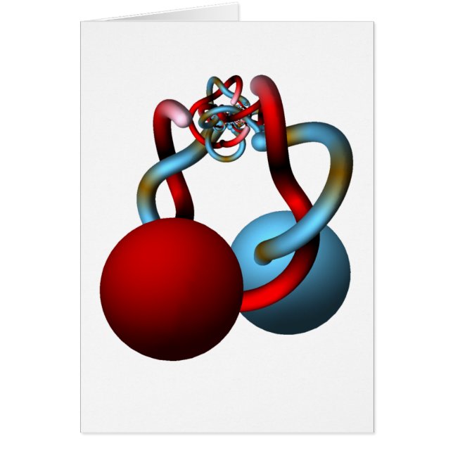 De paringsdans van de Alexander Horned Spheres (Voorkant)