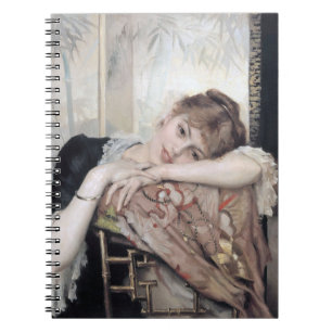 De Parisienne van Albert Edelfelt, 1883 Notitieboek