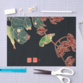 De Paroquet Colorful Bird Japanse afbeelding Tissuepapier (Craft)