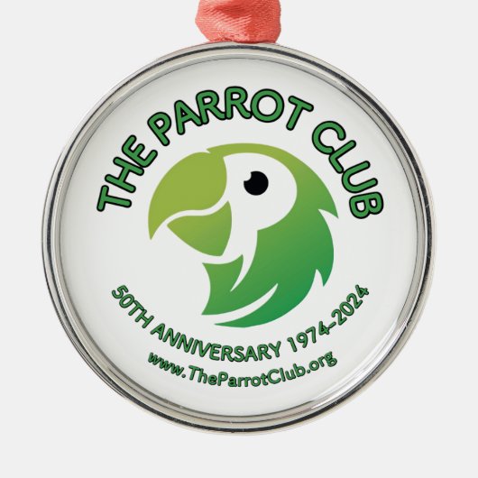 De Parrot Club 50e Jubileum Ornament (Voorkant)