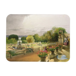 De Parterre, Harewood House bij Leeds, pub. door T Magneet