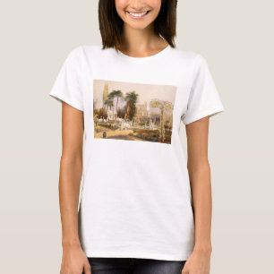De parterre in de tuinen in Wilton, de zetel van T-shirt