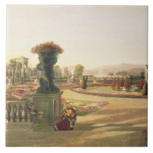 De Parterre, Trentham Hall Gardens, pub. door Thom Tegeltje