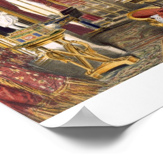 De particuliere vergaderzaal van de koningin, Wind Poster (Hoek)