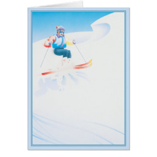 © de partie de ski