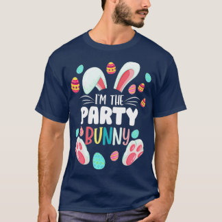 De partij bunny Matching Family Easter Party TS T-shirt