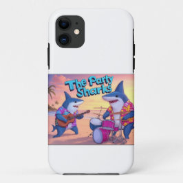 De partij Sharks Band iPhone 11 Hoesje