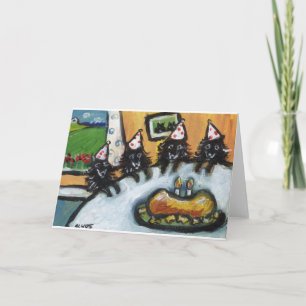 De partij van de de zomerverjaardag van Schipperke Kaart