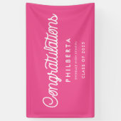 De partij van de Graduatie van het manuscript van  Spandoek (Verticaal)