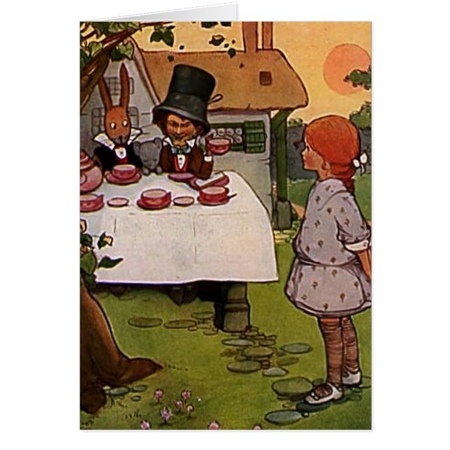 De partij van de Mad Tea (Voorkant)