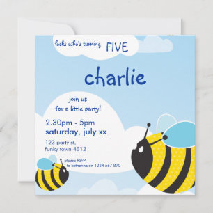 DE PARTIJ VAN DE VERJAARDAG NODIGT: UIT: bijen in Kaart