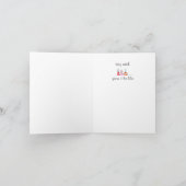 De Partij van Spa'thday dankt u nota neemt van Bedankkaart (Binnen)