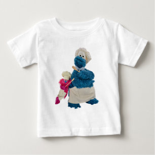 De partners van de voedseltruck van Cookie Monster