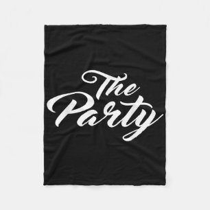 De Party Bachelor Bachelorette Bruid Bruidegom Huw Fleece Deken
