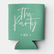 De Party Teal Blikkoeler voor Bachelorette Feestje