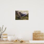 De pas van Glencoe, 1852 (m/c) Poster (Keuken)