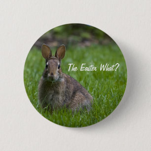 De Pasen wat? Knoop Ronde Button 5,7 Cm