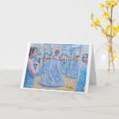 De paskamer blanco Kaarten (Gele Bloem)