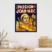 De passie van Joan of Arc ~ Movie Poster (Keuken)
