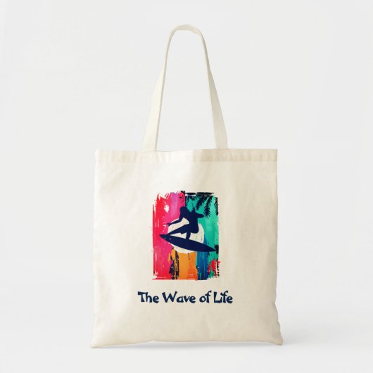 De passieve modus van de reddingsgolf tote bag (Voorkant)