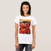 De Pastei van de kaars T-shirt (Voorkant volledig)