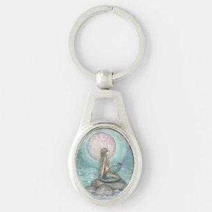De Pastelzee Fantasie Kunst van Molly Harrison Sleutelhanger