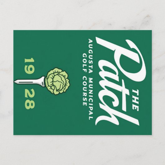 De Patch Golfbaan Ansichtkaart Briefkaart (Voorkant)