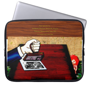 De Patent Troll (gepersonaliseerd) Laptop Sleeve