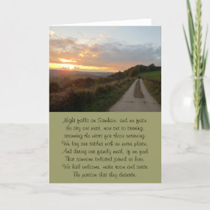 De Path Home Samhain Sunset Kaart