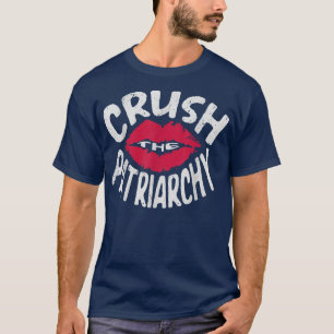 De patriarchie overwinnen voor een feministisch fe t-shirt