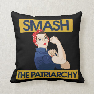De patriarchie smash kussen