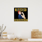 De patriarchie smash poster (Keuken)